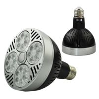 Wholesale LED Par30 W Spotlight Par Bulb Light E27 Indooor high power Lamp black white body V V
