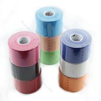 Wholesale m x cm Kinesiology Sports Muscles Care Elastic Physio Therapeutic Tape Roll