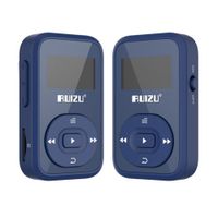Wholesale Mini Original RUIZU X26 Clip Bluetooth MP3 player GB Sport mp3 music player Recorder FM Radio Support TF Card Free Armband