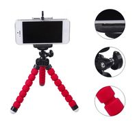 Wholesale Car Phone Mount Holder Flexible Octopus Mini Tripod Bracket Selfie Support Stand Monopod Adapter Accessories For Mobile Phone Digital Camera