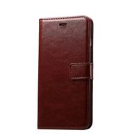 Wholesale Deluxe Leather Case For iPhone S Plus Card Holder Stand Smooth Flip Phone Cover For iPhone Plus Case