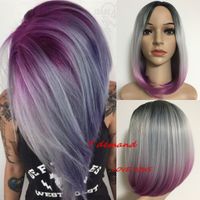 Short Hair Purple Ombre Nz Buy New Short Hair Purple Ombre