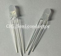 Wholesale 100pcs mm red and green double color Common Anode pins light light emitting diode LED