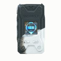 Wholesale Silicone Cases Rubber Sleeve Protective Cover Skin Enclosure for Sigelei Snowwolf XFeng W TC Box Mod Snow Wolf Vape Pen Colors DHL
