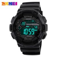 Wholesale SKMEI Men Sports Watch Fashion Chronos Countdown Men s Waterproof LED Digital Watch Man Military Clock Relogio Masculino