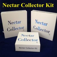 Wholesale Nectar Collector kit with domeless quartz Nail Titanium nail mm mm mm nector collector kit oil rigs mini glass tube water Pipes