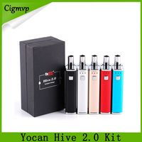 Wholesale Yoacn Hive Kit in Vape Pen Kit Variable Voltage mAh Box Mod Vaporizer Starter Kit DHL Free
