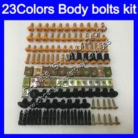 Wholesale Fairing bolts full screw kit For HONDA CBR400RR NC23 CBR400 RR CBR RR Body Nuts screws nut bolt kit Colors