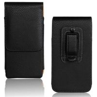 Wholesale for Sony Xperia XZ2 Compact Universal Belt Clip PU Leather Waist Holder Flip Pouch Case for Sony Xperia XZ2 Compact