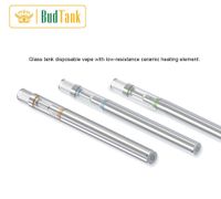 Wholesale Hot sale Disposable vape pen BUD D1 mah with ceramic heating element from China free DHL shipping