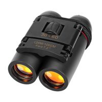 Wholesale Mini Binoculars Folding with Night Vision Binoculars Zoom Optical Len Telescope for bird watching travelling hunting camping with package
