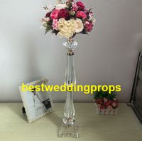 Wholesale New style acrylic Beaded Table Top Chandelier Centerpieces Wedding table Decorations bes0296
