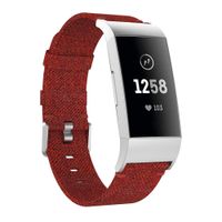 Wholesale Release Nylon Canvas Strap for Fitbit Charge Woven Fabric Breathable Watch Strap Replacement Wristband Small Large