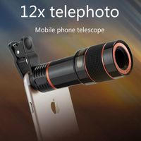 Wholesale Universal Clip X Zoom Mobile Phone Telescope Lens Telephoto External Smartphone Camera Lens for Galaxy S9 iPhone X S8 Note