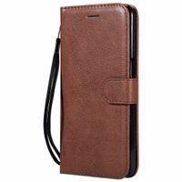 Wholesale Wallet Cell Phone Cases For Motorola Moto Z3 Play Flip back Cover Pure Color PU Leather Mobile Bags Coque Fundas