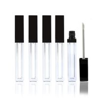 Wholesale 5ml Lip gloss Plastic Bottle Containers Empty Clear Lipgloss Tube Eyeliner Eyelash Container H