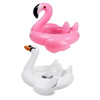 Wholesale Inflatable Swimming Ring Flamingo Swan Pool Air Mattress Float Toy Water Toy for Kids Baby Infant Swim Ring Pool Accessories
