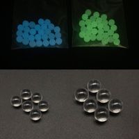 Wholesale New mm mm Luminous Glowing Quartz Terp Dab Pearls Insert Colors Quartz Insert For Flat Top Quartz Banger Glass Bongs Dab Rigs