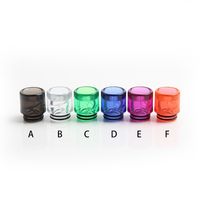 Wholesale colorful plastic drip tips for e cig rda drip tip vape tanks thread atomizers mouthpiece new inventions