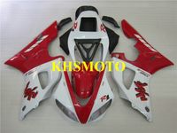 Wholesale Custom Injection mold Fairing kit for YAMAHA YZFR1 YZF R1 YZF1000 ABS white red Fairings set Gifts YS19