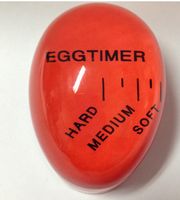 Wholesale Egg Times Color Changing Timer Yummy Soft Hard Boiled Eggs Cooking Kitchen Eco Friendly Resin Egg Timer Red Timer Tools