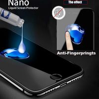 Wholesale New NANO Liquid Technology Screen Protector Tempered Glass Invisible Liquid Screen H D Full Cover For iPhone X Note Samsung A8