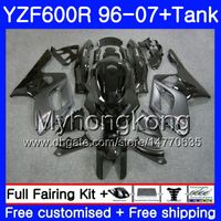 Wholesale Body Tank For YAMAHA YZF600R Stock black frame Thundercat HM YZF R YZF R Fairing