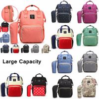 Wholesale 10 Styles Nappies Diaper Bags Mommy Backpacks Pack Camo Waterproof Maternity Handbags Mother Backpacks Nursing Travel Outdoor Bags AAA786