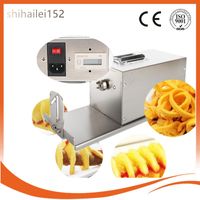 Wholesale 2018 vegetable peeling machine ITOP electric potato Twister tornado slicer automatic cutting machine spiral potato cutting mac