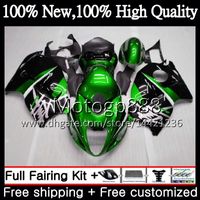 Wholesale Body For SUZUKI Green black Hayabusa GSXR1300 GSX R1300 PG00 GSXR GSXR Fairing Bodywork
