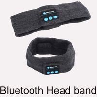 Wholesale Bluetooth head band Wireless Bluetooth Headphones Ultra Thin Speakers Lightweight Best for Insomnia Includes Micro USB for Rech