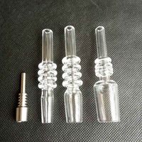 Wholesale Quartz Tip Filter Smoking Pipes Mouthpiece titanium nail mm mm mm for Hookahs Water Bongs Oil Rigs Bangers Tools