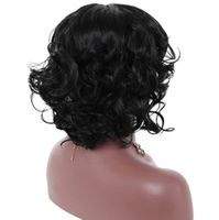 Wholesale Wig Rose net European and American explosion models Ladies fashion big scalp hair wig female short curly hair wig Synthetic Wigs Japanese