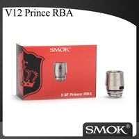 Wholesale Authentic SMOK V12 Prince RBA with Dual Coils ohm V12 TFV12 Prince Coil For TFV12 Prince Tank Original