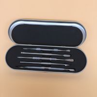 Wholesale Smoking Wax Tool Kit Dabber Ecig metal Tools Dry Herb Vaporizer Cleaning Tool metal Cleaner Stainless style kit For wax Vape Pen