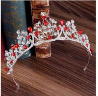 Wholesale H1110 bridal crown hairdressing fashion model show crown birthday party crown spot sales factory direct sales