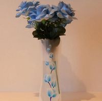 Wholesale 12 cm Creative Clear Eco friendly Foldable Folding Flower PVC Vase Unbreakable Reusable Home Wedding Party Decoration DHL