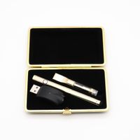 Wholesale Best sellings Gold Vape Pen Starter Kit New Original Product ml ml CE3 A3 Oil Vaporizer Pen Dual Cartridge