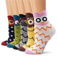 Wholesale Womens Girls Boys Fun Cartoon Animal Cute Casual Cotton Novelty Crew Socks Packs Gift Idea