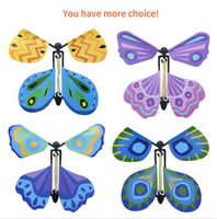 Wholesale Hight quality Magic Toys Hand Transformation Fly Butterfly Magic Tricks Props Funny Novelty Surprise Prank Joke Mystical Fun Classic Toys HD