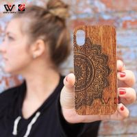 Wholesale Hot Sale Mobile Wood Cell Phone Case For iPhone Plus X XR XS Max