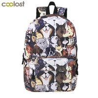 Wholesale Cute Puppy Dog Backpack For Teenager Boys Girls Children School Bags Women Laptop Backpack Kid Book Bag Back To School Backpacks