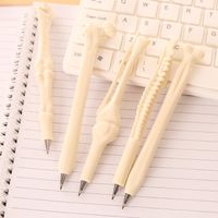 Wholesale 5pcs mm Novelty Pen Bone Shape Unique Design Ballpoint Pen Kids Student School Stationery Office Writing Supplies