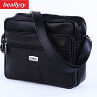 Wholesale Business Genuine Leather Men Bags Briefcase Men s Phone Bag Man Vintage Crossbody Shoulder Handbag Male Messenger Bag Portfolio