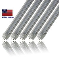Wholesale Promotion sale ft mm LED tube lights W W W high bright cold white K LED fluorescent lighting Stock IN USA