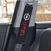 Wholesale Car styling Seat Belt Shoulder Pad Cover pure cotton case for OPEL astra h astra g insignia OPEL mokka