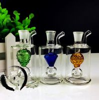 Wholesale A variety of Mini Football glass water bongs Bongs Oil Burner Pipes Water Pipes Glass Pipe Oil Rigs Smoking