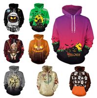 Wholesale 2018 Halloween night party stage costume Europe and the United States autumn new hooded sweater