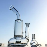 Wholesale With mm Bowl Piece Cyclone Bong Glass Water Pipes Dab Rigs Turbine Perc Oil Rig Tornado Glass Bongs WP146