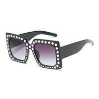 Wholesale Mincl Crystal Square Sunglasses Oversized Women Diamond Gradient Sun Glasses Ladies New Luxury Female Glasses Frame Fml
